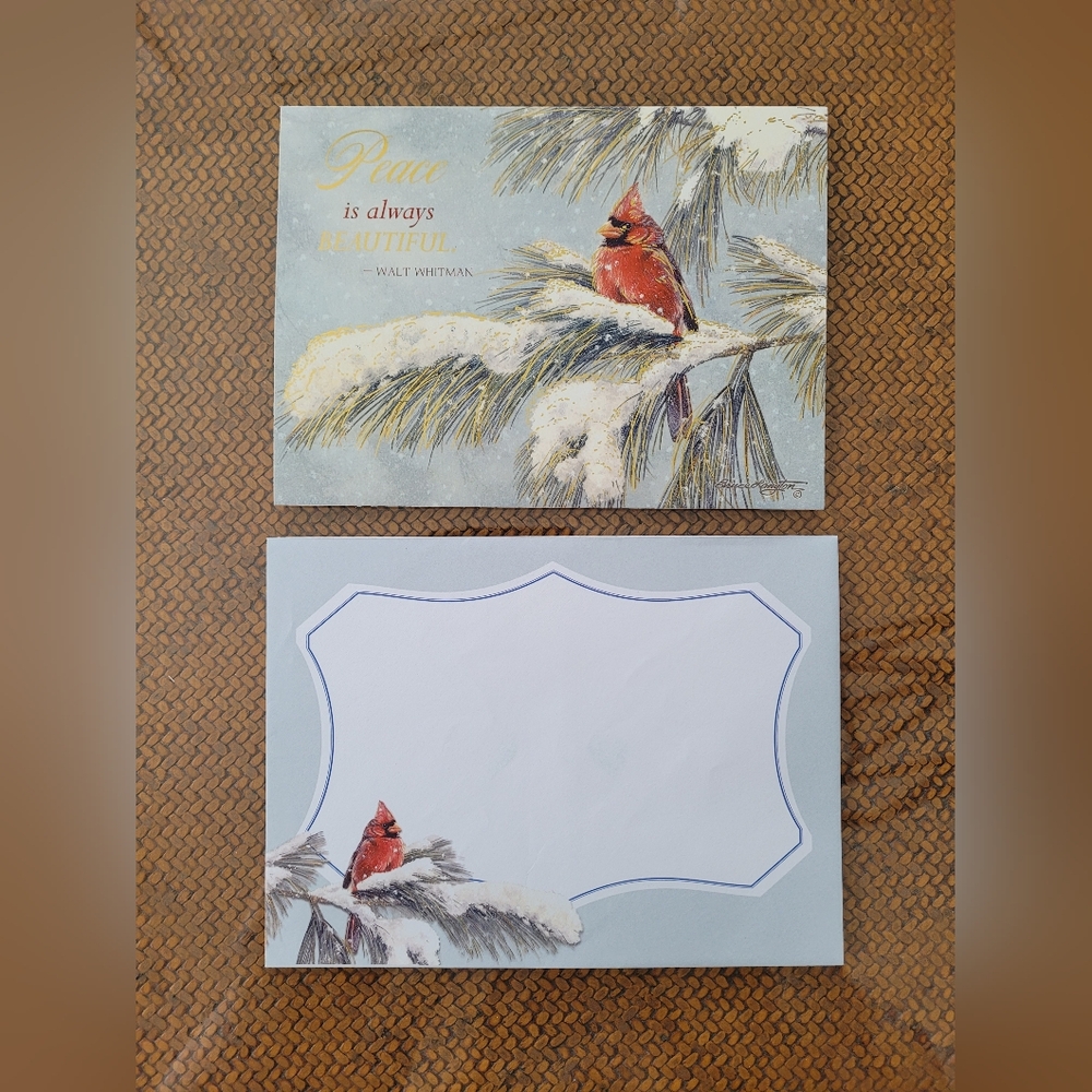 15/$22 Cardinal Greeting Card Set